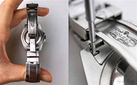 change rolex oyster band|how to adjust oyster bracelet.